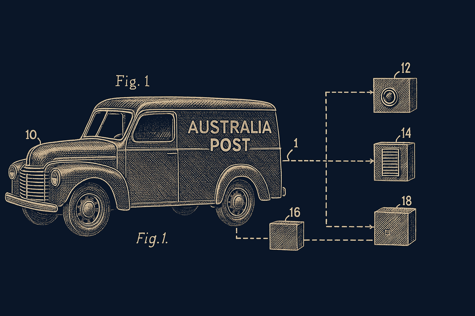 Australia Post integration diagram