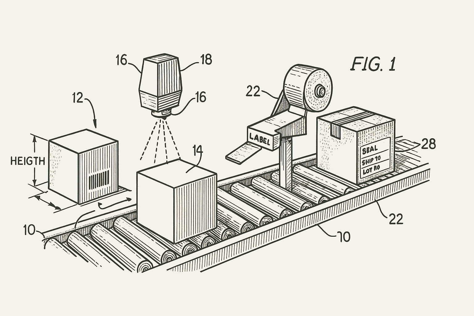 Retail order processing diagram