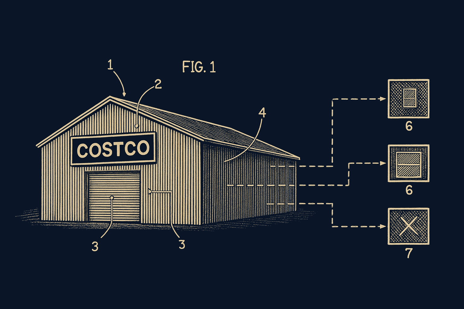 Costco integration diagram