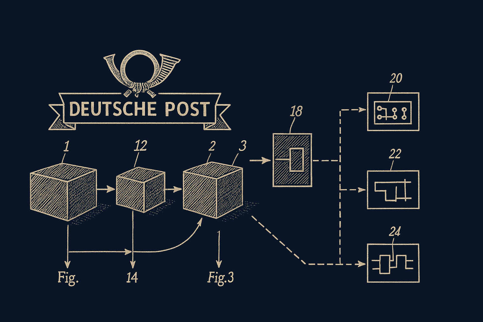 Deutsche Post integration diagram