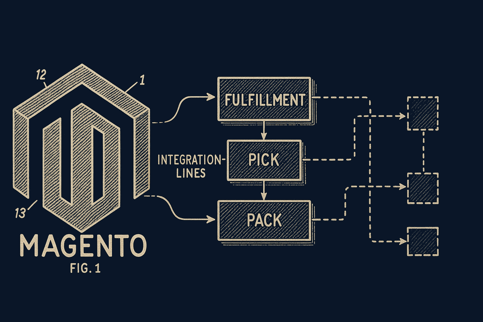 Magento integration diagram