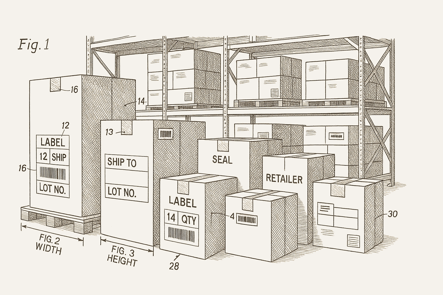 Retail compliance preparation illustration