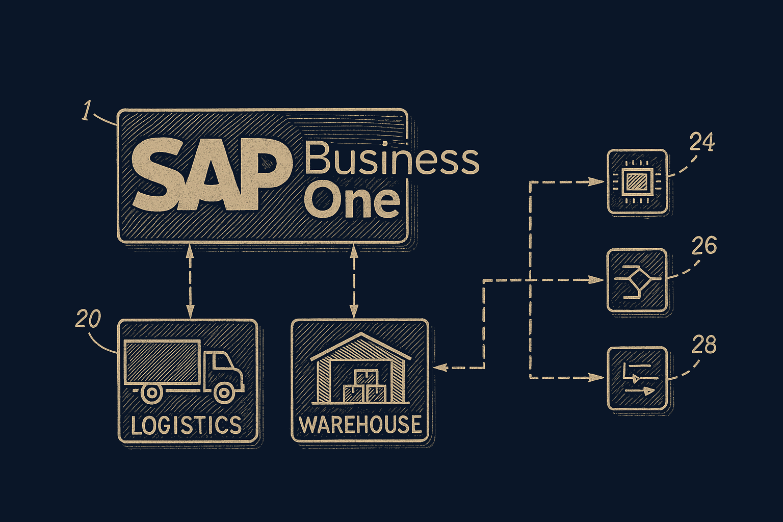 SAP Business One integration diagram